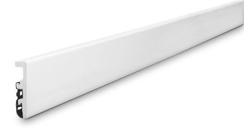 Arbiton PVC Skirting Board Vega P0810, white