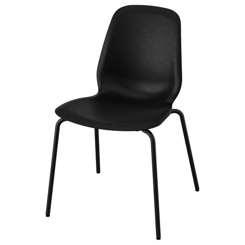 LIDÅS Chair, black/Sefast black