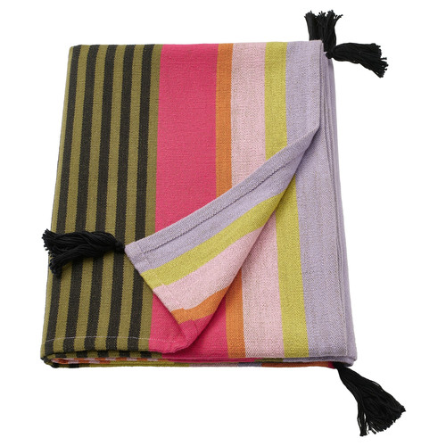 MÄVINN Throw, striped multicolour, 110x170 cm