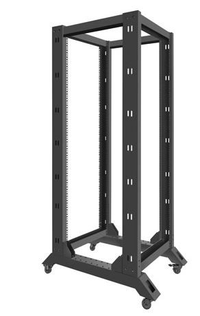 Lanberg Open Rack 32U 600x800mm, black