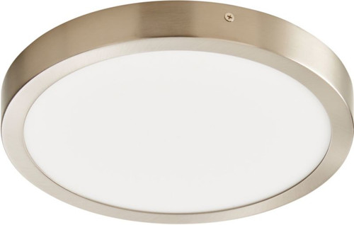 GoodHome LED Ceiling Lamp Aius 1200lm 21 cm, nickel