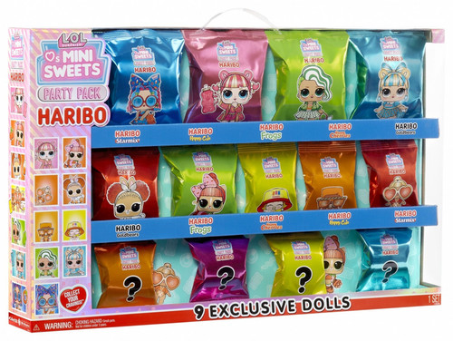 LOL Surprise 9 Eclusive Dolls Loves Mini Sweets X HARIBO Party Pack 3+