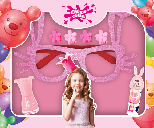 CHLAPU CHLAP Gift Set For Girls + Bunny Glasses 1pc.