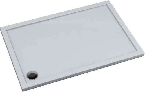 Acrylic Shower Tray Alta 70 x 100 x 4.5 cm, white