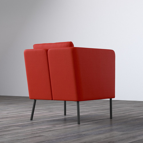 EKERÖ Armchair, Skiftebo red