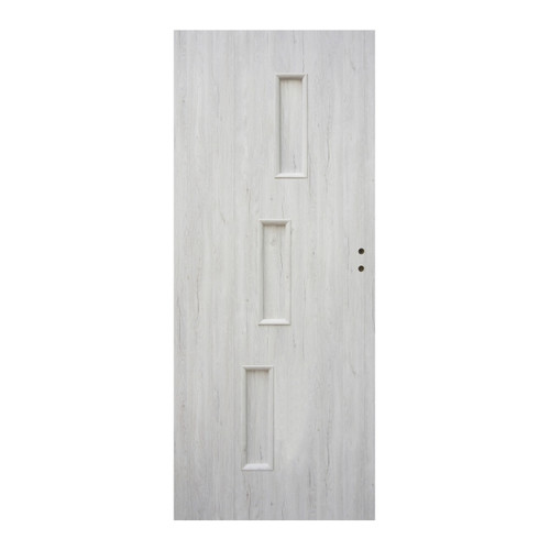 Internal Door Roma 90, left, silver oak