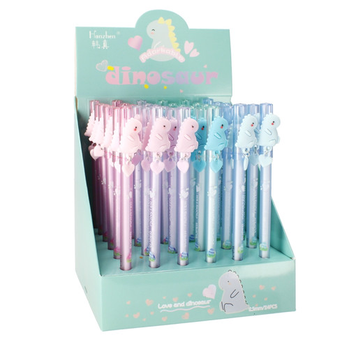 Starpak Erasable Pen 0.5 Dino 36pcs