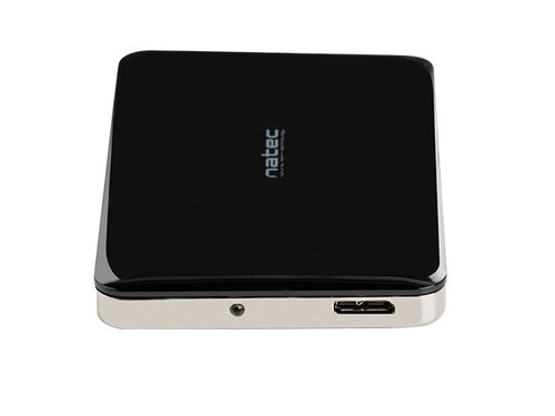 Natec External SSD/2.5" HDD Enclosure SATA OYSTER 2 USB 3.0, black