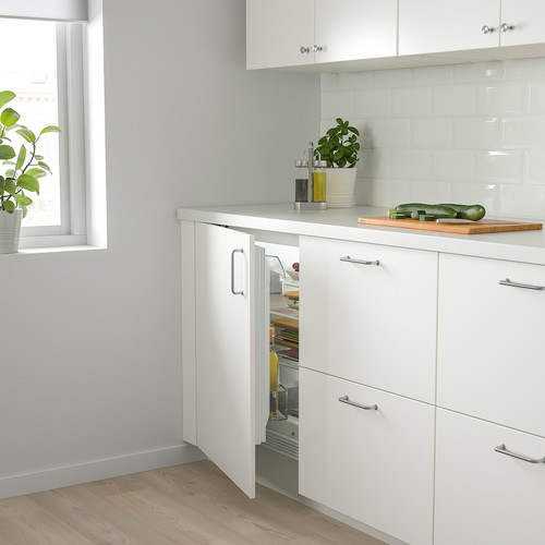 SMÅFRUSEN Under counter fridge, IKEA 500 integrated/white, 134 l