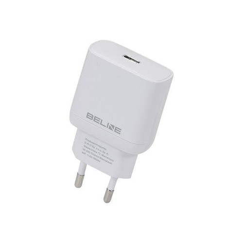 Beline Wall Charger EU Plug 25W USB-C PD 3.0 without cable, white