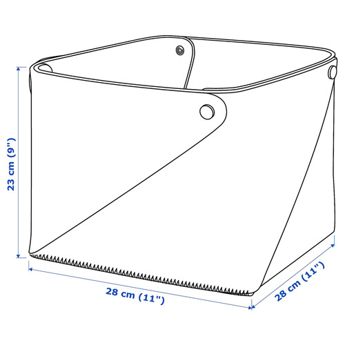 PUDDA Basket, 28x28x23 cm