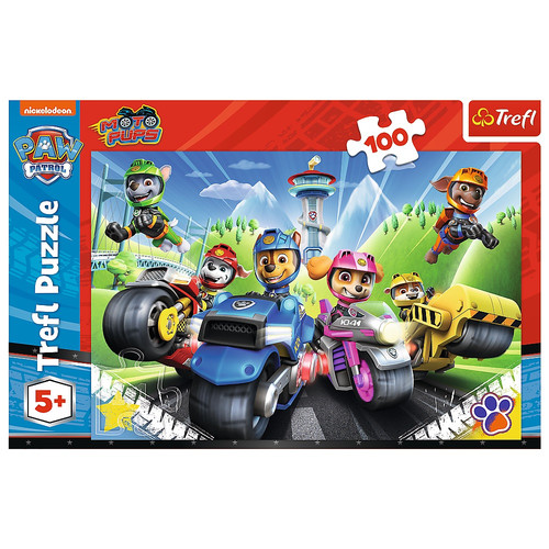 Trefl Children's Puzzle Paw Patrol Moto Pups 100pcs 5+