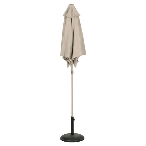 GoodHome Parasol Carambole 270 cm, grey