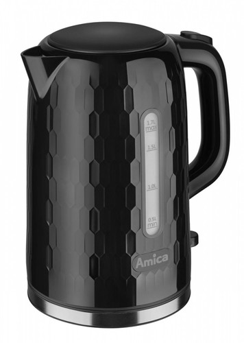 Amica Kettle 1.7l 2200W KM3010, black