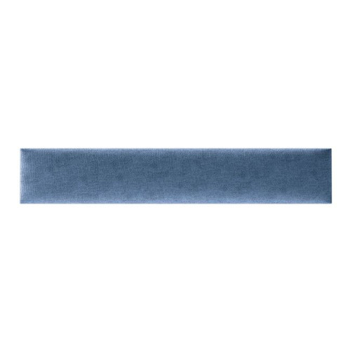 Upholstered Wall Panel Rectangle Stegu Mollis 90x15cm, dark blue