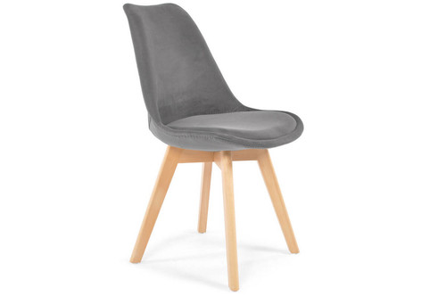 Upholstered Dining Chair Bolonia Lux, graphite