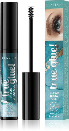 CLARESA True Glue! 01 Transparent Clear Brow Gel Vegan 1pcs