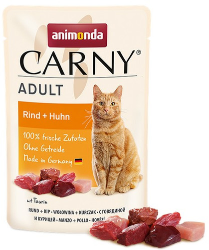 Animonda Carny Adult Cat Food Beef & Chicken 85g