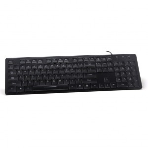 ART Wired Keyboard Slim Backlit AK-20USB