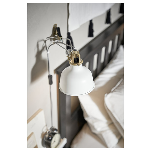RANARP Wall/clamp spotlight, off-white