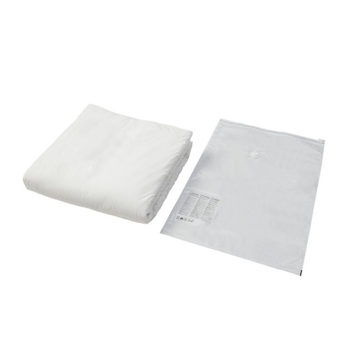 SPANTAD Vacuum-sealed bag, light grey, 67x100 cm 2 pieces