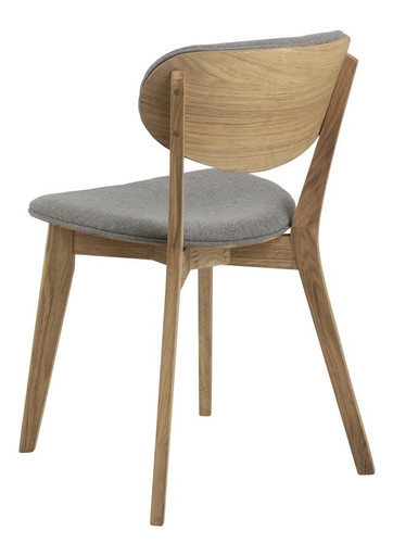 Chair Minsk, grey/oak