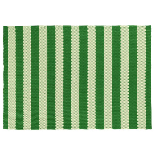 PLATÅGUPP Door mat, green, 40x60 cm