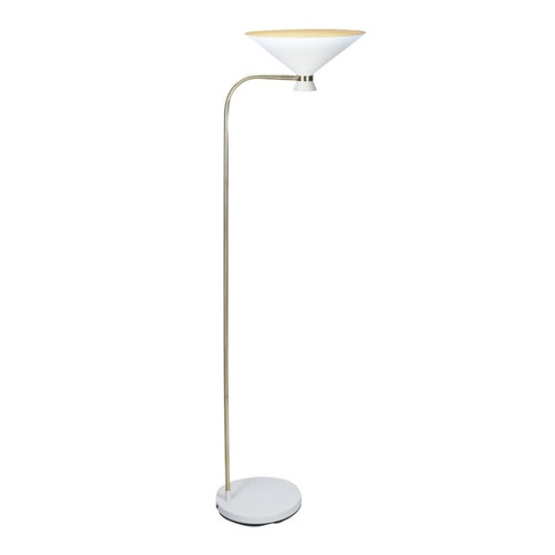 GoodHome Floor Lamp Apennin E27, white