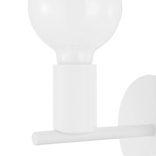 GoodHome Wall Lamp Darrah E27, white