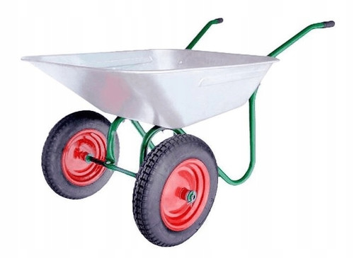 Garden Wheelbarrow 100L, 2 Wheels