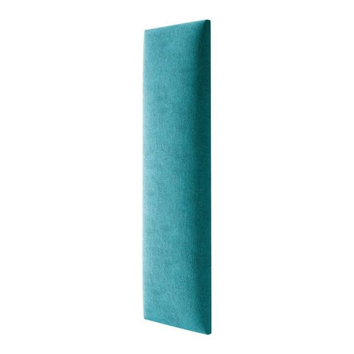 Upholstered Wall Panel Rectangle Stegu Mollis 60x15cm, turquoise