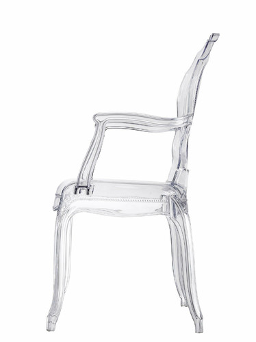 Chair Queen Arm, transparent