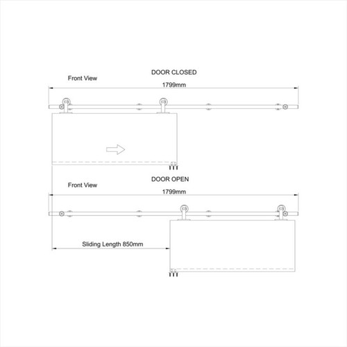 Sliding Door System Valyria