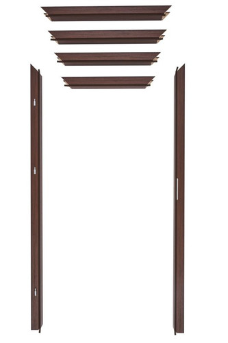 Adjustable Interior Door Frame Jamb 100-140mm, left, north walnut