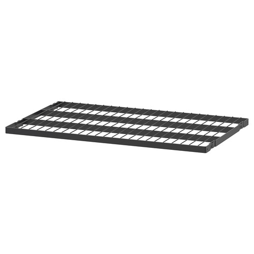 BOAXEL Wire shelf, anthracite, 60x40 cm