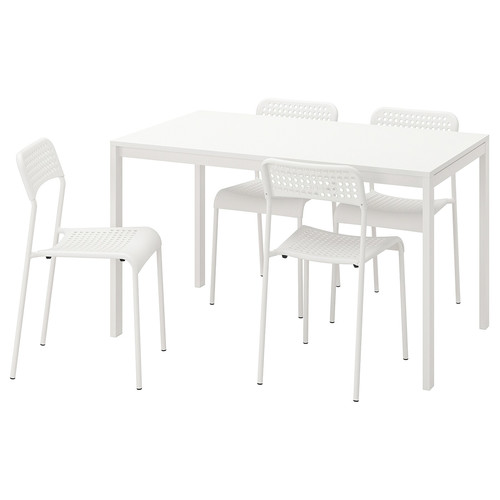 MELLTORP / ADDE Table and 4 chairs