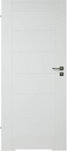 Internal Door with Undercut Exmoor Sette 80, left, white