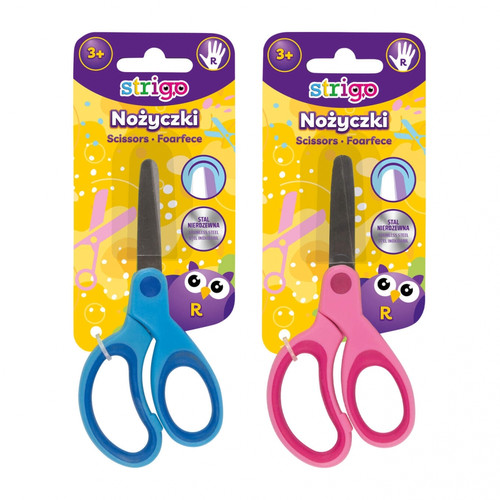 School Scissors 13cm 1pc, assorted colours