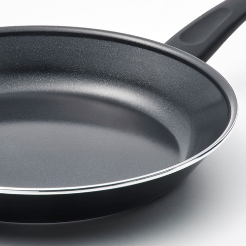 HEMLAGAD Frying pan, non-stick coating black, 28 cm