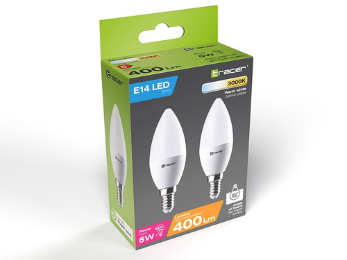 Tracer LED Bulb E14 5W warm bright 3000K