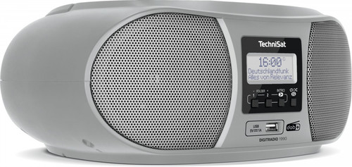 TechniSat Radio Digitradio 1990 DAB+/USB/FM, silver