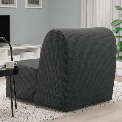LYCKSELE HÅVET Chair-bed, Vansbro dark grey