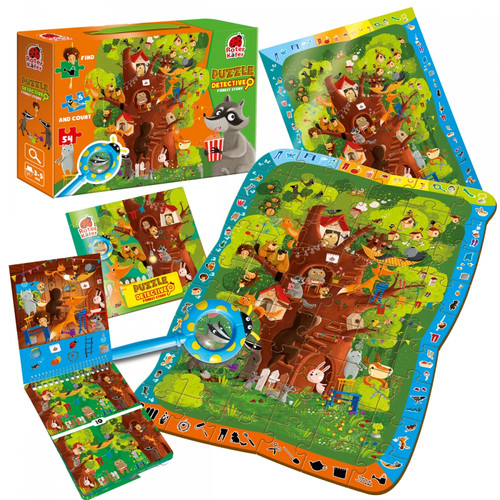 Puzzle Detective Forest Story 54pcs 3+