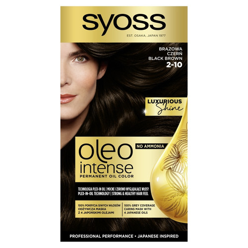 Schwarzkopf Syoss Hair Dye Oleo 2-10 Brown Black