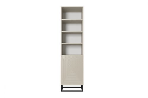 Shelving Unit Asha 50cm, cashmere/black