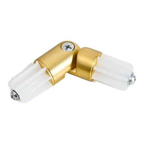 Curtain Pole Corner Connector 19 mm, brass