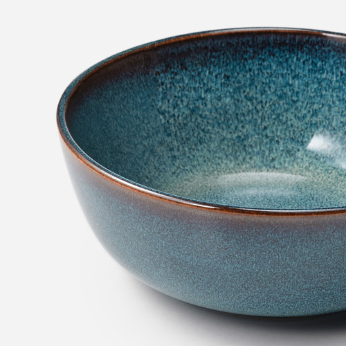 GLADELIG Bowl, blue, 14 cm, 4-pack