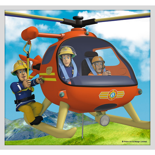 Trefl Children's Puzzle Fireman Sam 10in1 4+