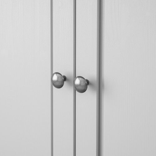 SUNDVIK Wardrobe, grey, 80x50x171 cm