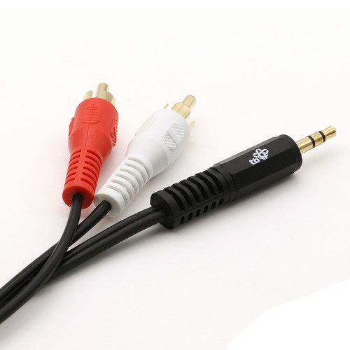 TB Cable 3.5mm MiniJack -2x RCA M/M 2.5m